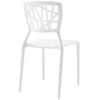 EEI-1706-WHI Astro Dining Side Chair - No Shipping Charges MDY-EEI-1706-WHI