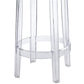 Clear Casper Counter Stool - No Shipping Charges MDY-EEI-171-CLR