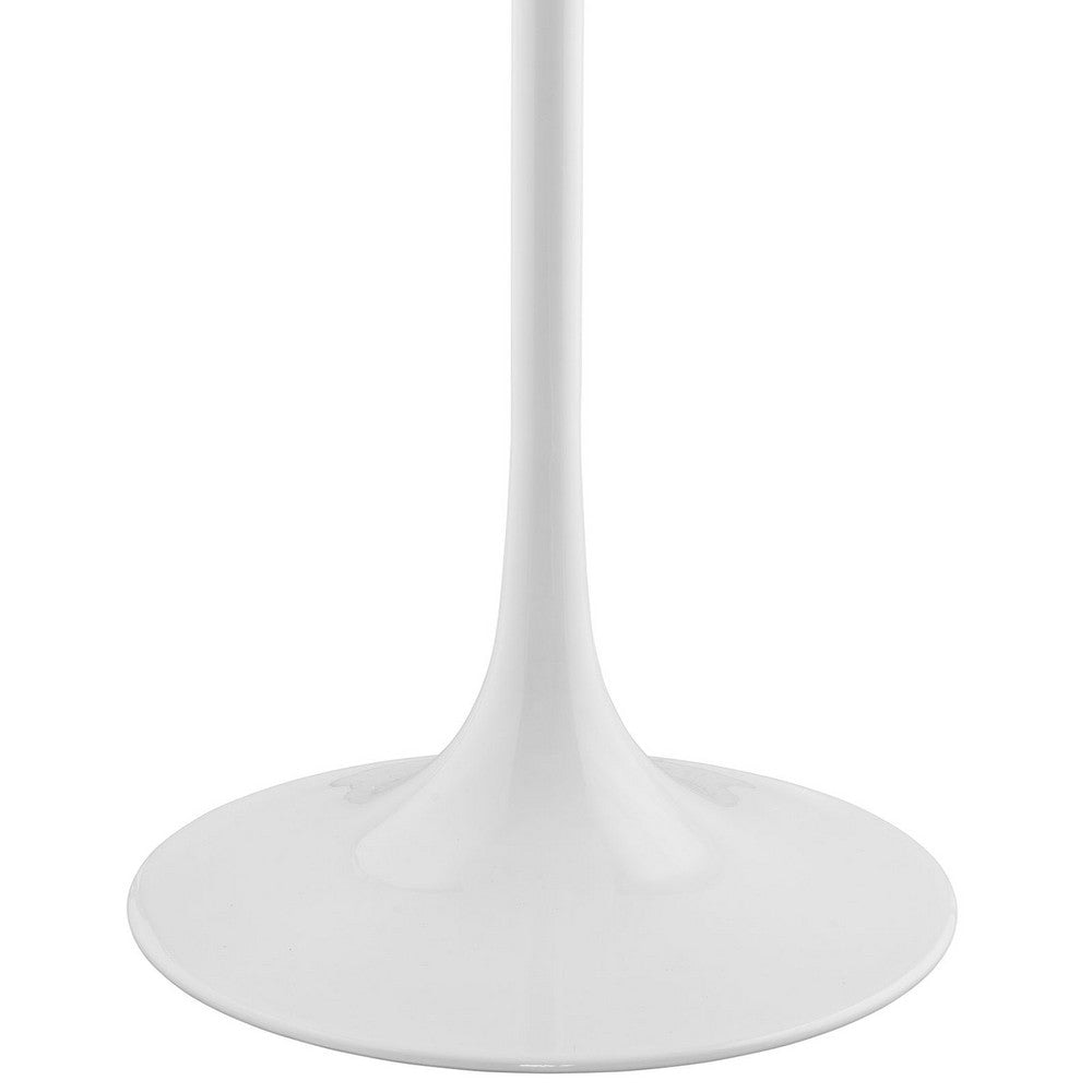 White Lippa 28’’ Wood Bar Table MDY-EEI-1825-WHI