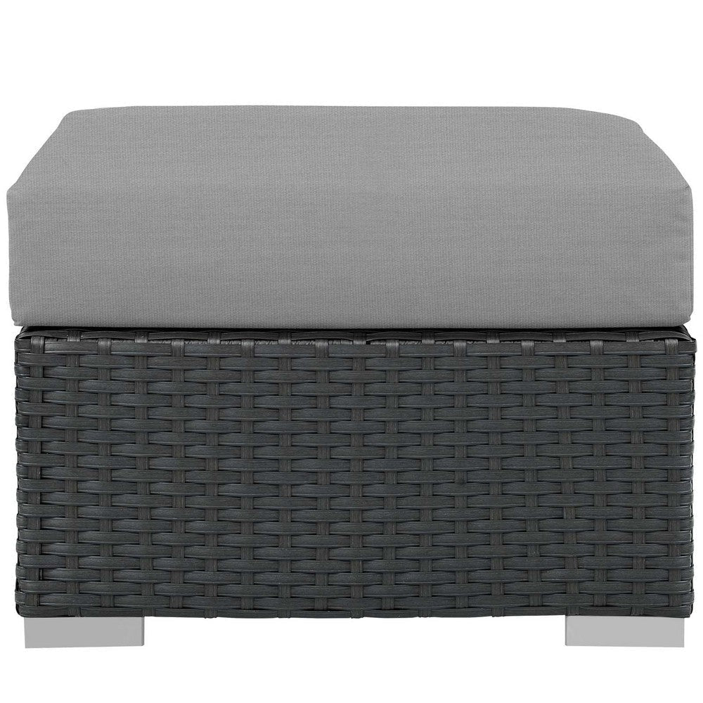 Sojourn Outdoor Patio Sunbrella? Ottoman MDY-EEI-1855-CHC-GRY