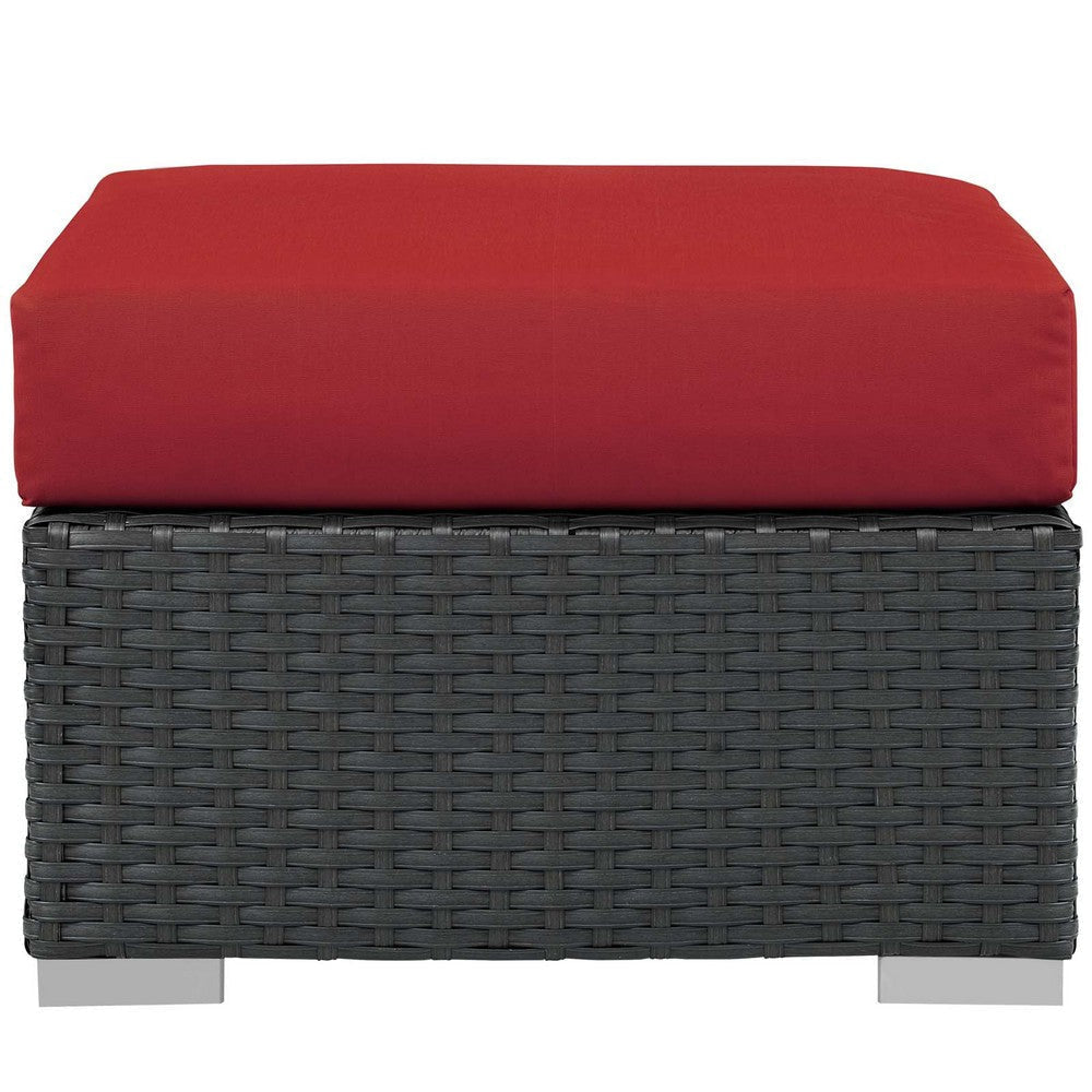 Sojourn Outdoor Patio Sunbrella? Ottoman MDY-EEI-1855-CHC-GRY