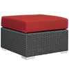 Sojourn Outdoor Patio Sunbrella? Ottoman MDY-EEI-1855-CHC-GRY