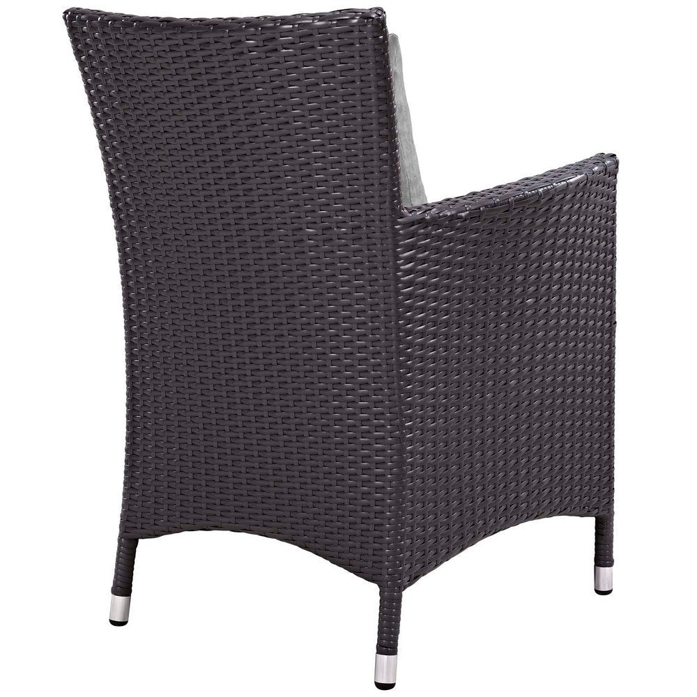 Convene Dining Outdoor Patio Armchair - No Shipping Charges MDY-EEI-1913-EXP-CUR