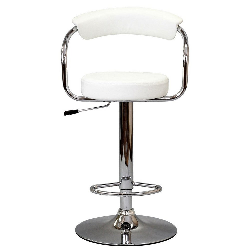 White Diner Bar Stool - No Shipping Charges MDY-EEI-192-WHI