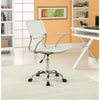 White Studio Office Chair - No Shipping Charges MDY-EEI-198-WHI