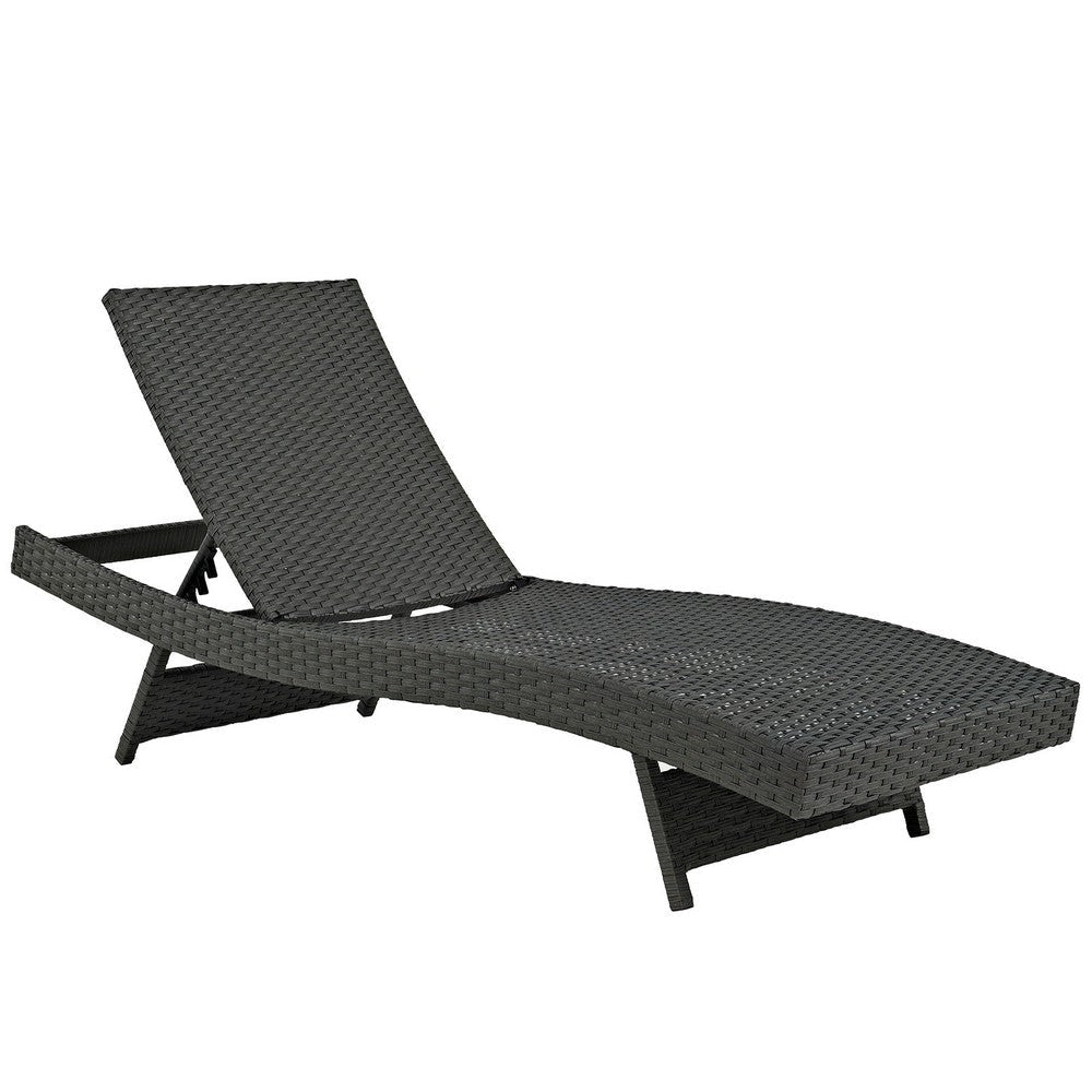 Canvas Navy Sojourn Outdoor Patio Sunbrella Chaise - No Shipping Charges MDY-EEI-1985-CHC-NAV