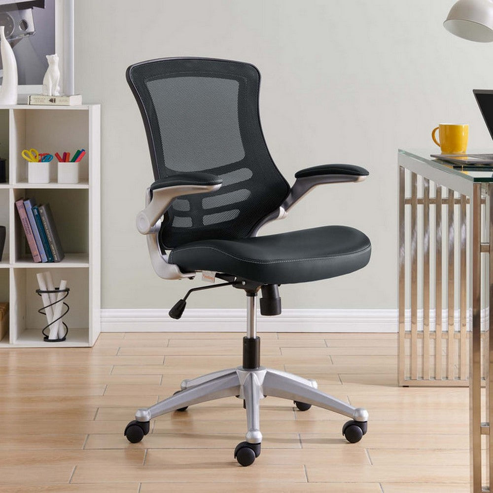 Attainment Office Chair in Black EEI-210-BLK - No Shipping Charges MDY-EEI-210-BLK