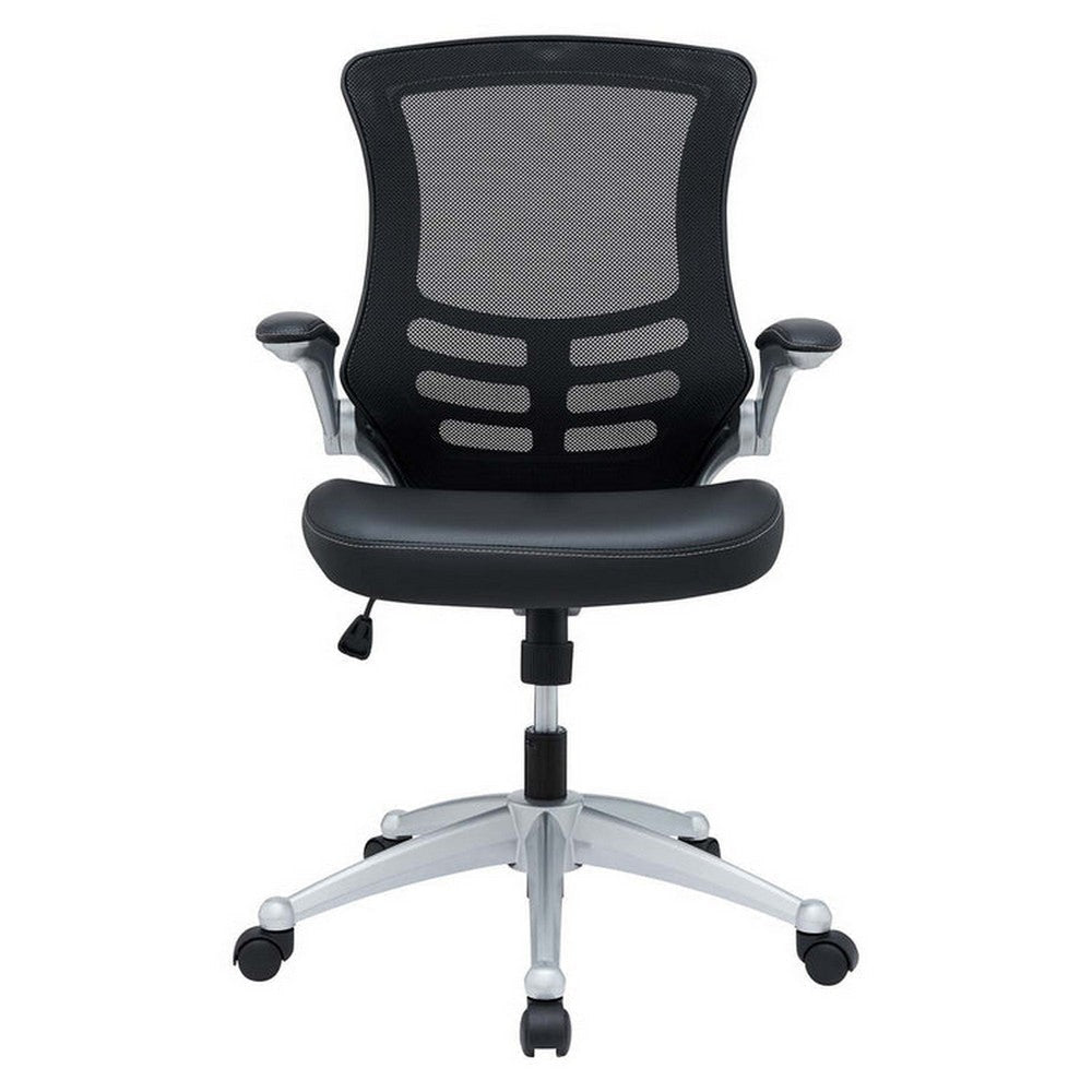 Attainment Office Chair in Black EEI-210-BLK - No Shipping Charges MDY-EEI-210-BLK