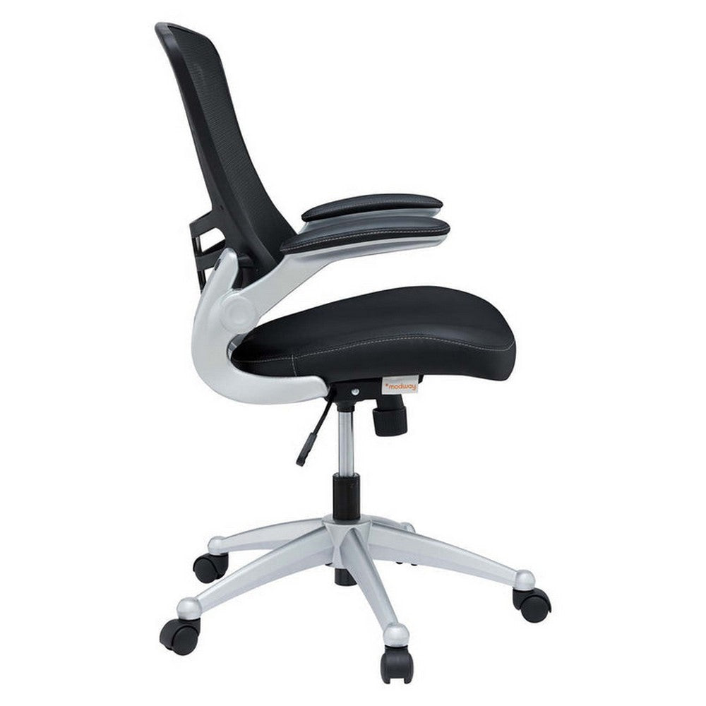 Attainment Office Chair in Black EEI-210-BLK - No Shipping Charges MDY-EEI-210-BLK