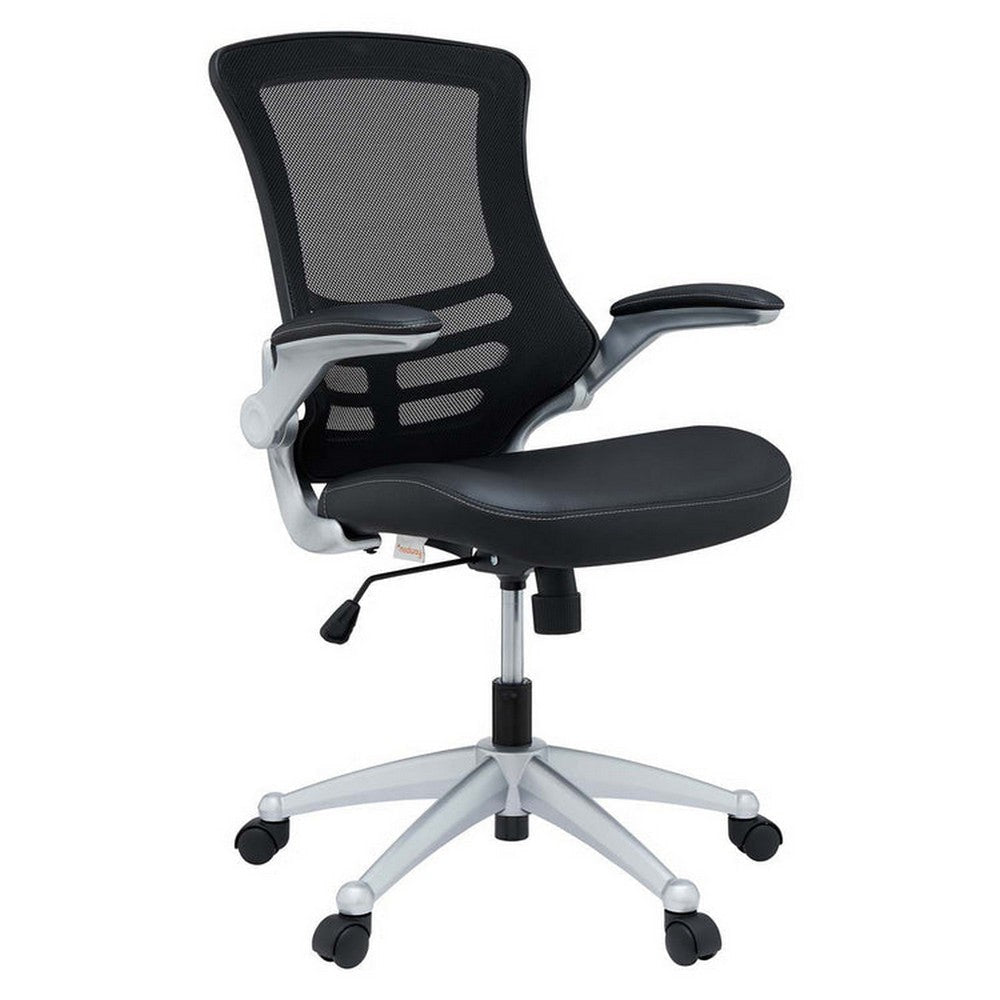 Attainment Office Chair in Black EEI-210-BLK - No Shipping Charges MDY-EEI-210-BLK