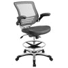 Gray Edge Drafting Chair, Gray - No Shipping Charges