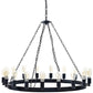 Brown Teleport 43’ Chandelier - No Shipping Charges MDY-EEI-2117-BRN