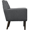 EEI-2136-GRY Posit Armchair - No Shipping Charges MDY-EEI-2136-GRY