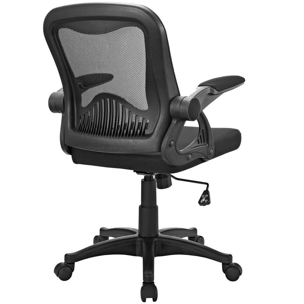 Black Advance Office Chair - No Shipping Charges MDY-EEI-2155-BLK