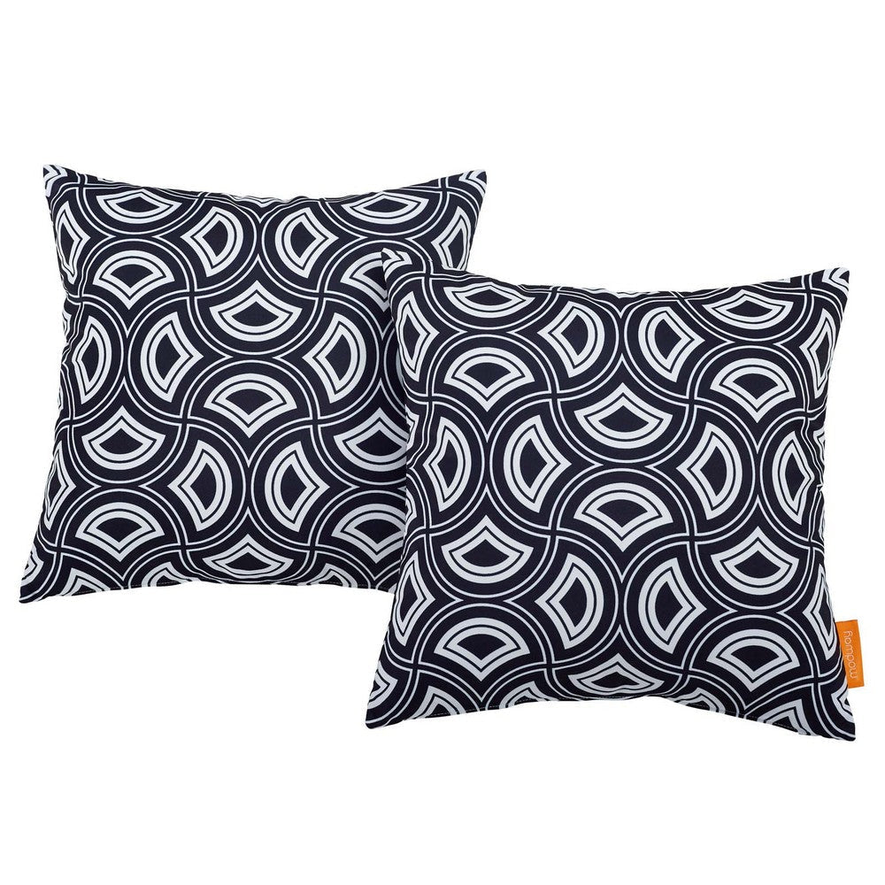 Modway Outdoor Indoor All Weather Patio Throw Pillow in Mask MDY-EEI-2156-MAS