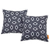 Modway Outdoor Indoor All Weather Patio Throw Pillow in Mask MDY-EEI-2156-MAS