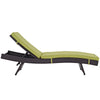 Peridot Convene Outdoor Patio Chaise - No Shipping Charges MDY-EEI-2179-EXP-PER