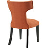 Curve Fabric Dining Chair Orange - No Shipping Charges MDY-EEI-2221-ORA