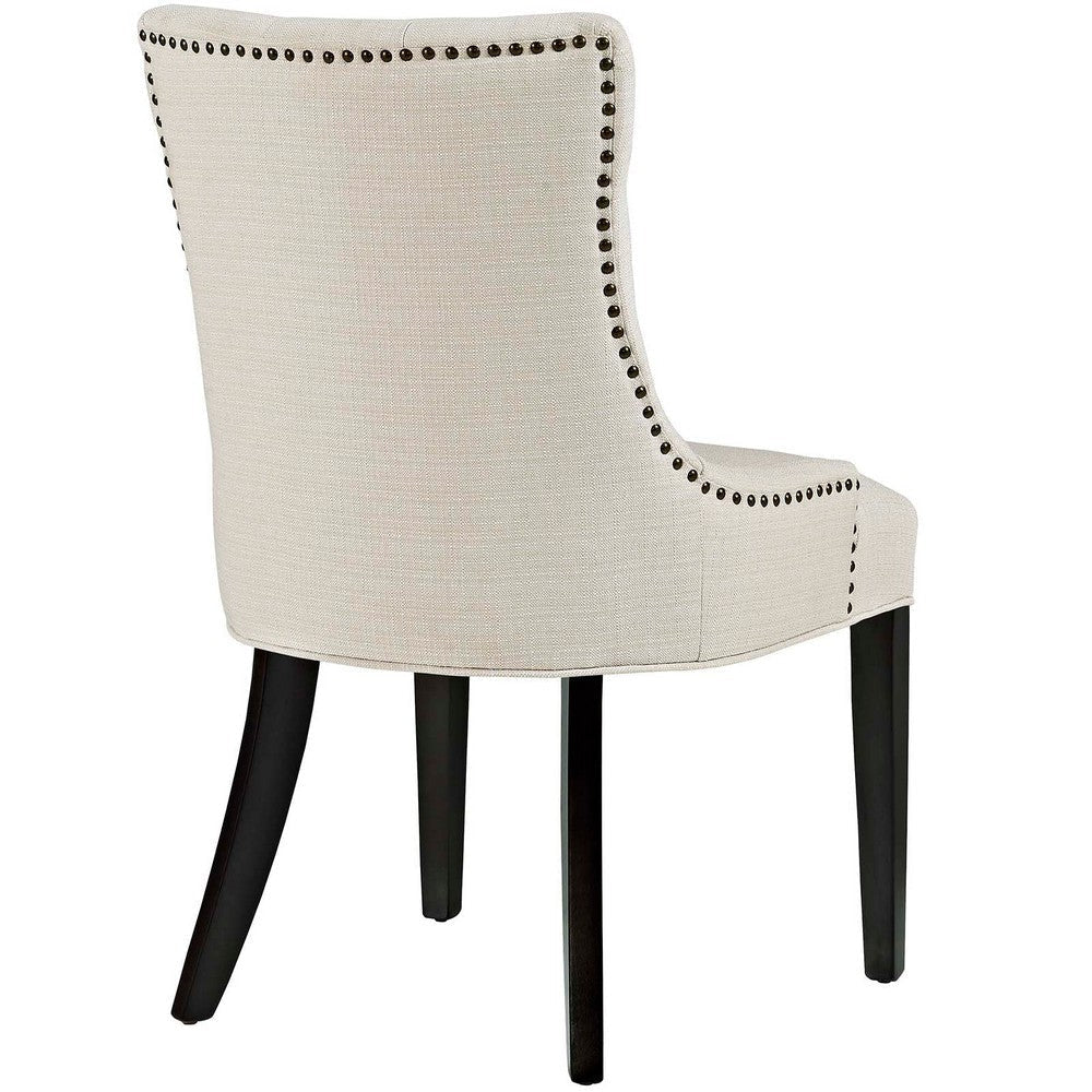 Regent Fabric Dining Chair Beige - No Shipping Charges MDY-EEI-2223-BEI