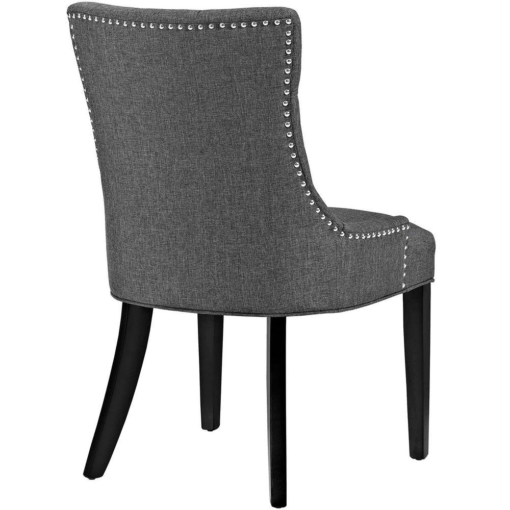 Regent Fabric Dining Chair Gray - No Shipping Charges MDY-EEI-2223-GRY