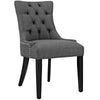 Regent Fabric Dining Chair, Gray - No Shipping Charges