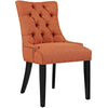 Regent Fabric Dining Chair, Orange - No Shipping Charges