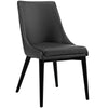 Viscount Vinyl Dining Chair Black - No Shipping Charges MDY-EEI-2226-BLK