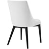 Viscount Vinyl Dining Chair White - No Shipping Charges MDY-EEI-2226-WHI