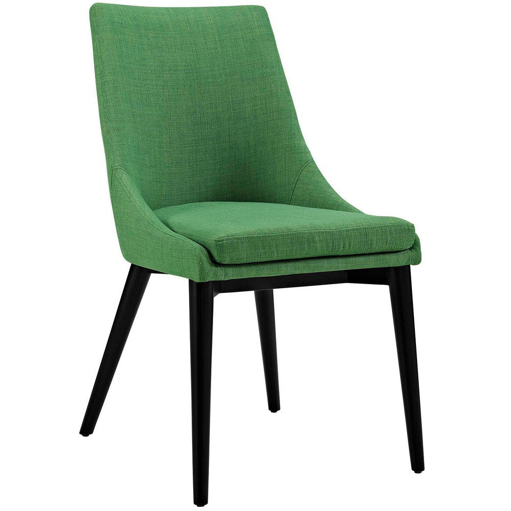 Viscount Fabric Dining Chair Kelly Green - No Shipping Charges MDY-EEI-2227-GRN