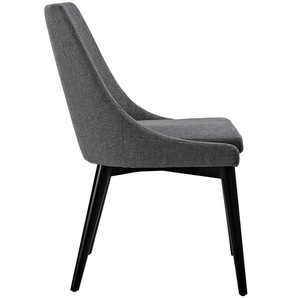 Viscount Fabric Dining Chair Gray - No Shipping Charges MDY-EEI-2227-GRY