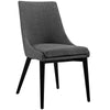 Viscount Fabric Dining Chair Gray - No Shipping Charges MDY-EEI-2227-GRY