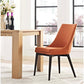 Modway Viscount Fabric Dining Chair, Orange