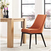 Modway Viscount Fabric Dining Chair, Orange  - No Shipping Charges