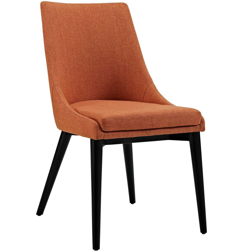 Modway Viscount Fabric Dining Chair Orange - No Shipping Charges MDY-EEI-2227-ORA