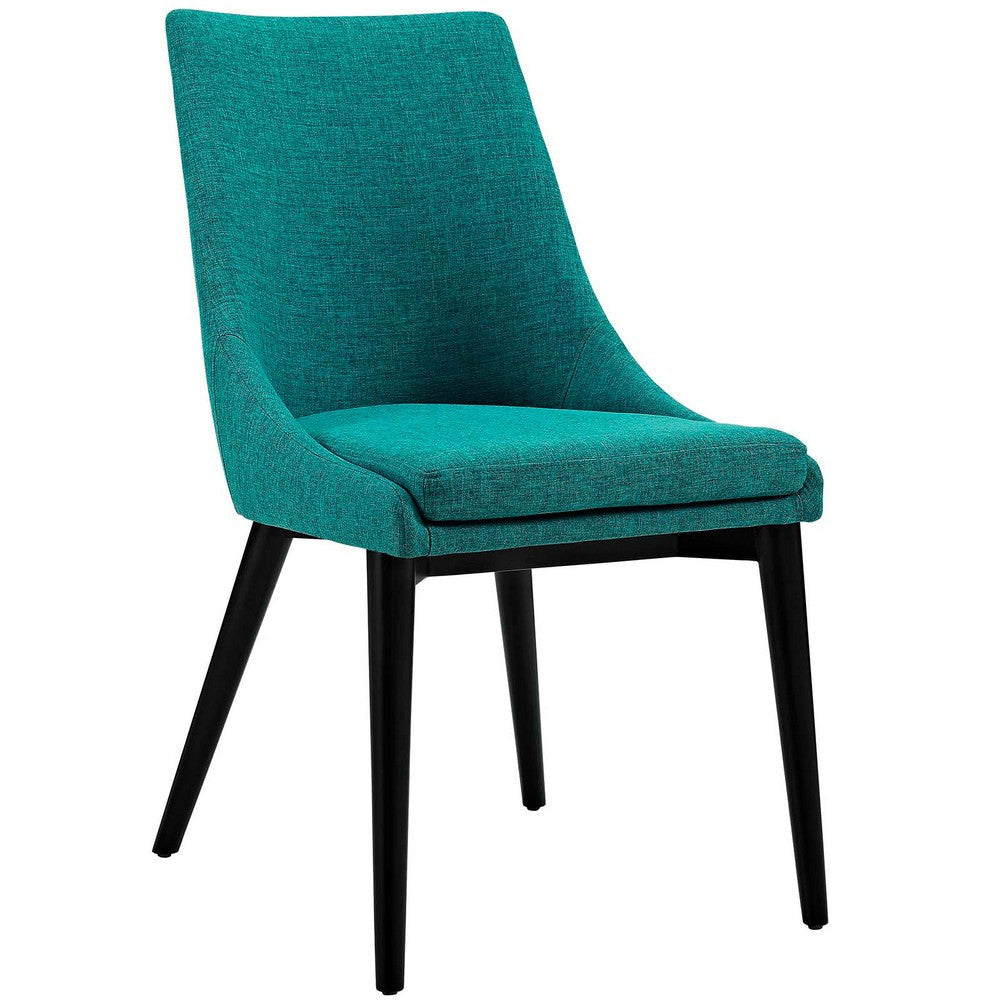 Viscount Fabric Dining Chair Teal - No Shipping Charges MDY-EEI-2227-TEA