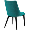 Viscount Fabric Dining Chair Teal - No Shipping Charges MDY-EEI-2227-TEA