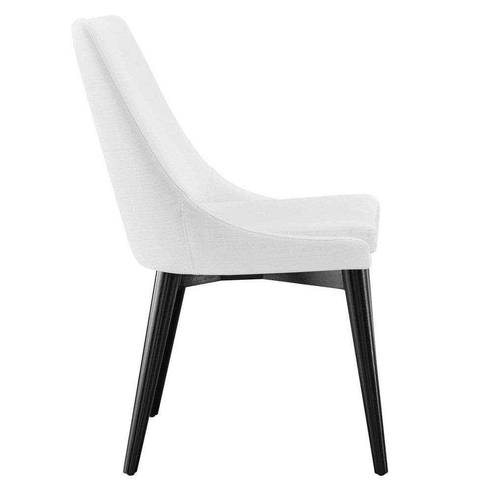 Viscount Fabric Dining Chair - No Shipping Charges MDY-EEI-2227-WHI