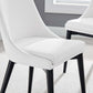 Viscount Fabric Dining Chair - No Shipping Charges MDY-EEI-2227-WHI