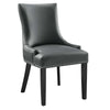 Modway Marquis Chair, Gray 25 x 22 x 36