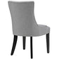 Marquis Fabric Dining Chair Light Gray - No Shipping Charges MDY-EEI-2229-LGR