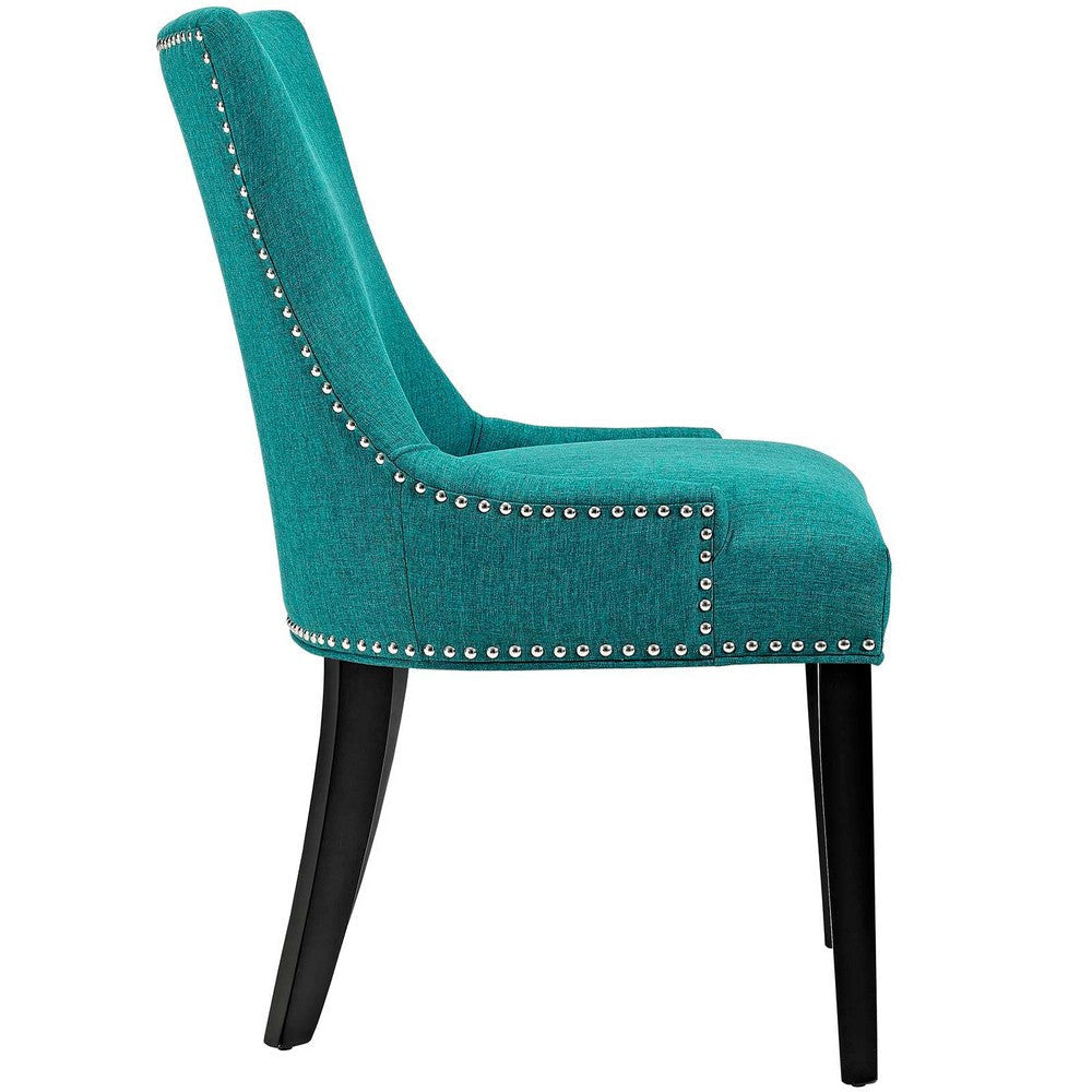 Marquis Fabric Dining Chair Teal - No Shipping Charges MDY-EEI-2229-TEA