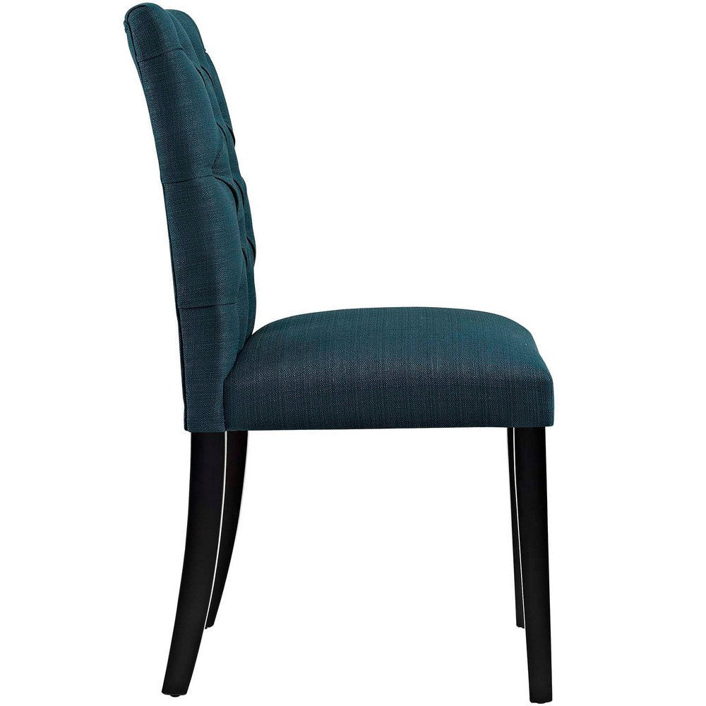 Duchess Fabric Dining Chair Azure - No Shipping Charges MDY-EEI-2231-AZU