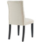 Duchess Fabric Dining Chair Beige - No Shipping Charges MDY-EEI-2231-BEI