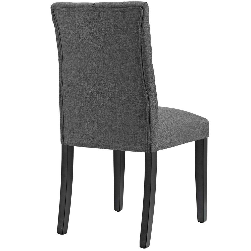 Duchess Fabric Dining Chair Gray - No Shipping Charges MDY-EEI-2231-GRY