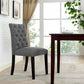 Duchess Fabric Dining Chair Gray - No Shipping Charges MDY-EEI-2231-GRY