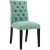 Modway MO- Duchess Modern Tufted Button Upholstered Fabric Parsons, Dining Chair, Laguna