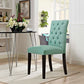 Duchess Fabric Dining Chair Laguna - No Shipping Charges MDY-EEI-2231-LAG