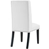 Baron Vinyl Dining Chair White - No Shipping Charges MDY-EEI-2232-WHI