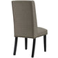 Baron Fabric Dining Chair Granite - No Shipping Charges MDY-EEI-2233-GRA