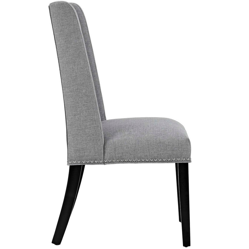 Baron Fabric Dining Chair Light Gray - No Shipping Charges MDY-EEI-2233-LGR